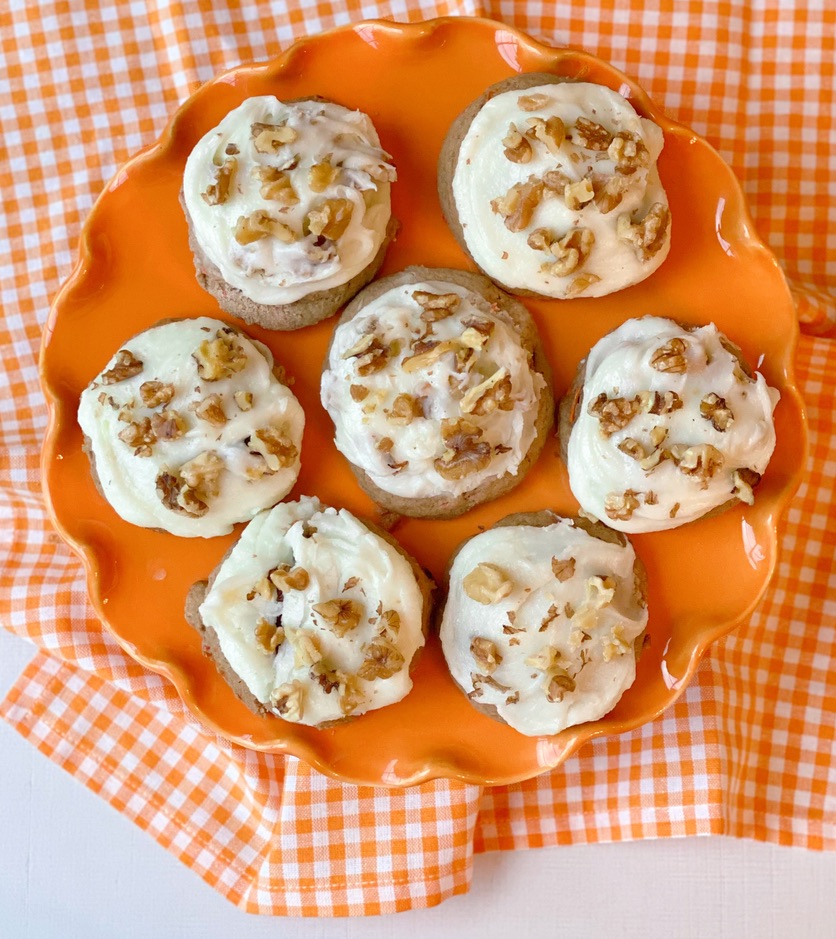 Quick and Easy Chewy Carrot Cake Cookies