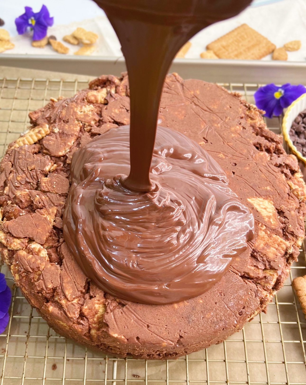 Chocolate No-Bake Cake