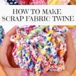 How to Make Fabric Gift Twine