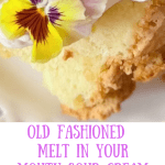 Old Fashioned Melt In Your Mouth Sour Cream Pound Cake